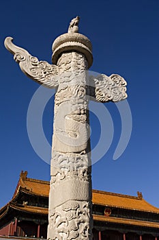 Beijing - Marble Pillar 1