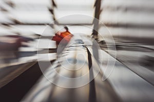 Beijing metro statation interior