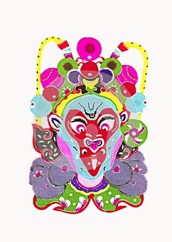 Beijing Opera Facial Masks