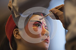 Beijing opera makeup