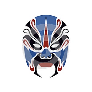 Beijing opera mask of ancient people