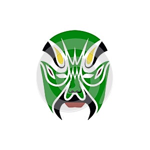 Beijing opera mask of ancient people