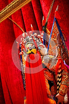 Beijing opera waxwork