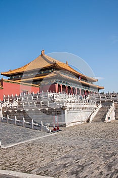 Beijing Palace Museum Taihe Temple Square