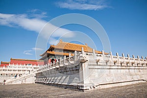 Beijing Palace Museum Taihe Temple Square