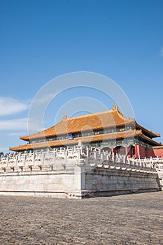 Beijing Palace Museum Taihe Temple Square