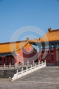 Beijing Palace Museum Taihe Temple Square