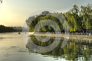 Beijing (Peking), China â€“ Lake Houhai, Beihai