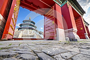 Beijing at Temple of Heaven photo