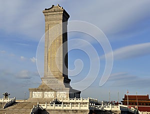 Beijing Tiananmen monument