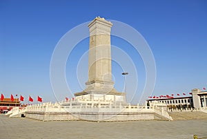 Beijing Tiananmen Square Monument to the People's