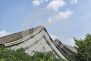 Beijing traditonal courtyard