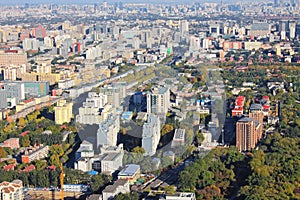 Beijing urban landscape