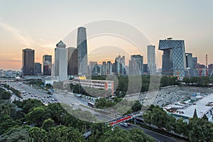 Beijing urban landscape