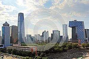 Beijing urban landscape