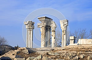 Beijing yuanmingyuan ruins