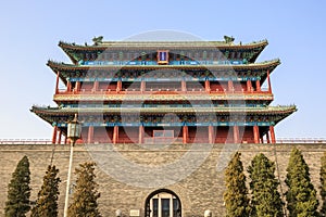 Beijing Zhengyangmen building in China
