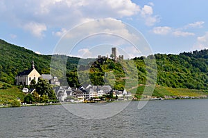 Beilstein small village on the Moselle