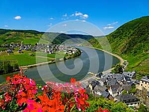 Beilstein small village on the Moselle