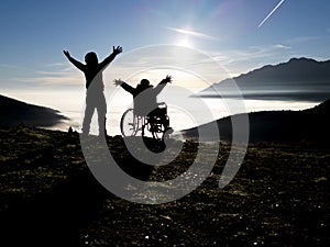 Being free does not preclude being disabled