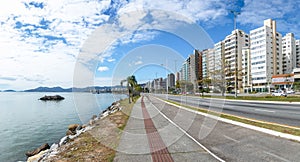 Beira Mar Avenue at Florianopolis city - Florianopolis, Santa Catarina, Brazil