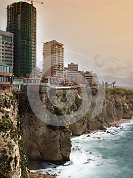 Beirut shoreline - Lebanon photo