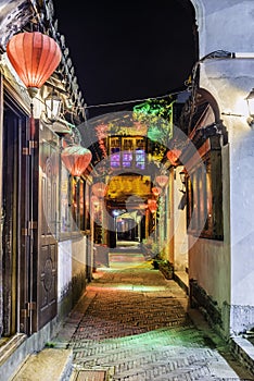 Beizha street view at night