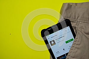 Video Downloader dev application on Smartphone screen.