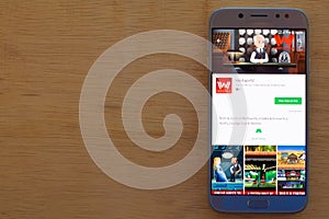 Westworld dev application on Smartphone screen.