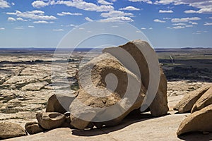 Bektau ata, extinct volcano in Kazakhstan