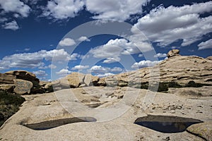 Bektau ata, extinct volcano in Kazakhstan