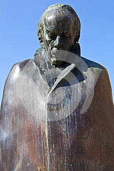 Bela Bartok Statue in Brussels photo