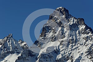 Belalakaya peak 3861 m. Dombai, Karachay-Cherkessia, Russia