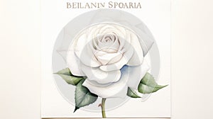 Belalyn Sparri Rose Art: White Background Album Covers And Historical Illustrations