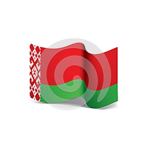 Belarus flag, vector illustration