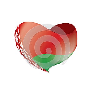 Belarus flag, vector illustration