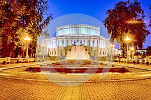 Belarus Heritage Concepts. The National Academic Bolshoi Opera and Ballet Theatre of the Republic of Belarus with Rennovated