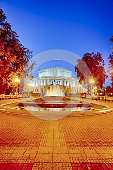 Belarus Heritage Concepts. The National Academic Bolshoi Opera and Ballet Theatre of the Republic of Belarus with Rennovated