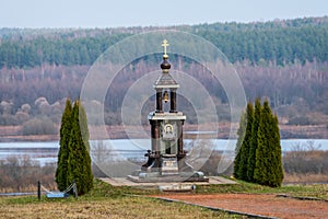 Belarus monument at the Berezina river , Belarus