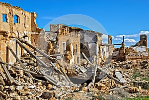 Belchite, Aragon, Spain photo