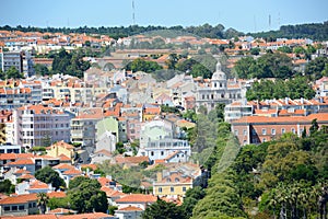 Belem District skyline, Lisbon, Portugal