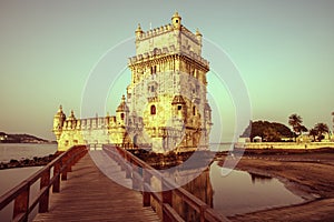 Belem Tower is a fortified tower located in Santa Maria de Bele