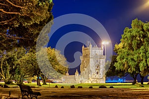 Belem tower in Lisbone city, Portugal