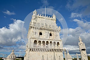 Belem Tower near Lisbon