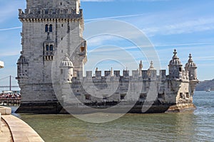 Belem Tower officially `Torre de Sao Vicente`