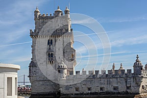 Belem Tower officially `Torre de Sao Vicente`