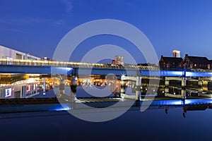 Belfast architecture along River Lagan