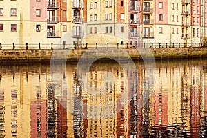 Belfast architecture along River Lagan