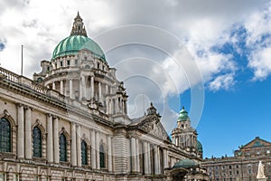 Belfast City Hall, Northern Ireland, UK, April 2022