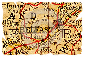 Belfast old map